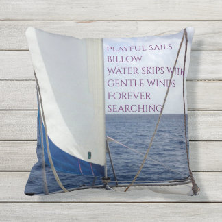 Sailing customisable cushion
