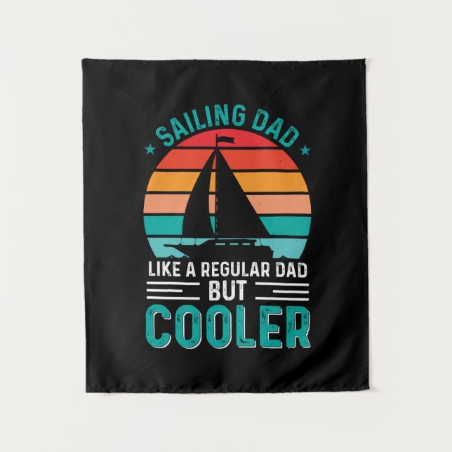 Sailing Dad Tapestry (Front)