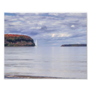 Sailing Door County Photo Print