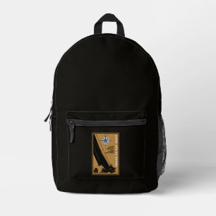 Sailing Florida Miami Key West Printed Backpack