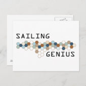 Sailing Genius Postcard (Front/Back)