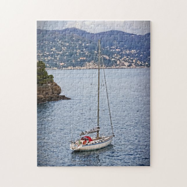 Sailing Holiday Relaxation - 11x14 - 252 pcs. Jigsaw Puzzle (Vertical)