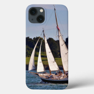 Sailing In Newport, Rhode Island, USA iPhone 13 Case