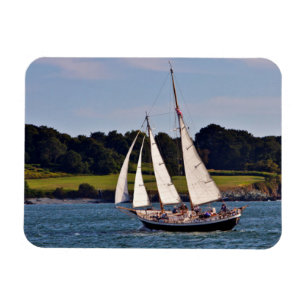 Sailing In Newport, Rhode Island, USA Magnet