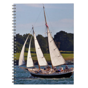Sailing In Newport, Rhode Island, USA Notebook