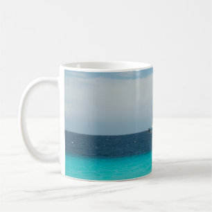 Sailing in the Caribbean Sea #1 #ocean #wall #art Coffee Mug