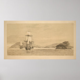 Sailing in the Tropics Poster