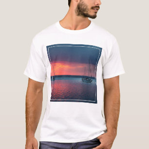 Sailing Into The Sunset Cienfuego, Cuba T-Shirt