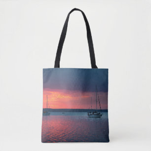 Sailing Into The Sunset Cienfuego, Cuba Tote Bag