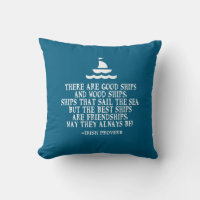 Sailing Irish friendship quote good ships proverb