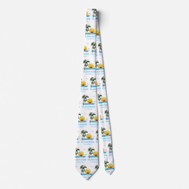 Sailing Islamorada Florida Keys Tie (Front)
