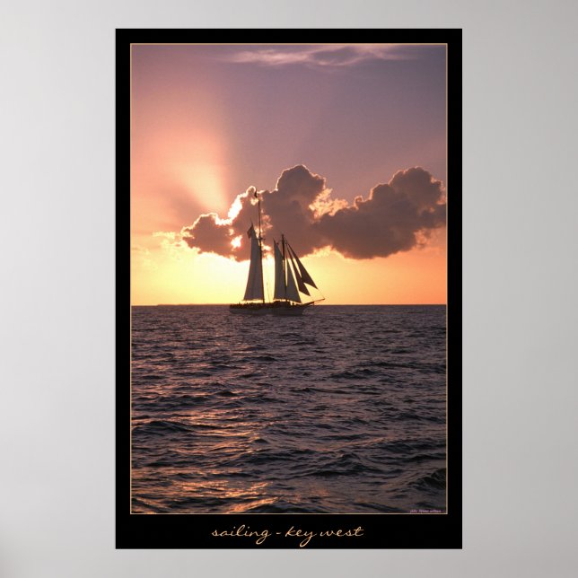 Sailing - Key West Poster (Front)