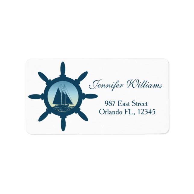 Sailing Label (Front)