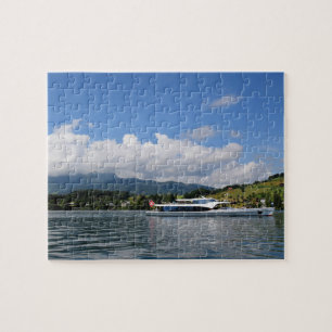 Sailing Lake Lucerne Switzerland - 8x10 - 110 pcs. Jigsaw Puzzle