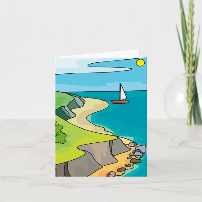Sailing Landscape Card (Creator Uploaded)