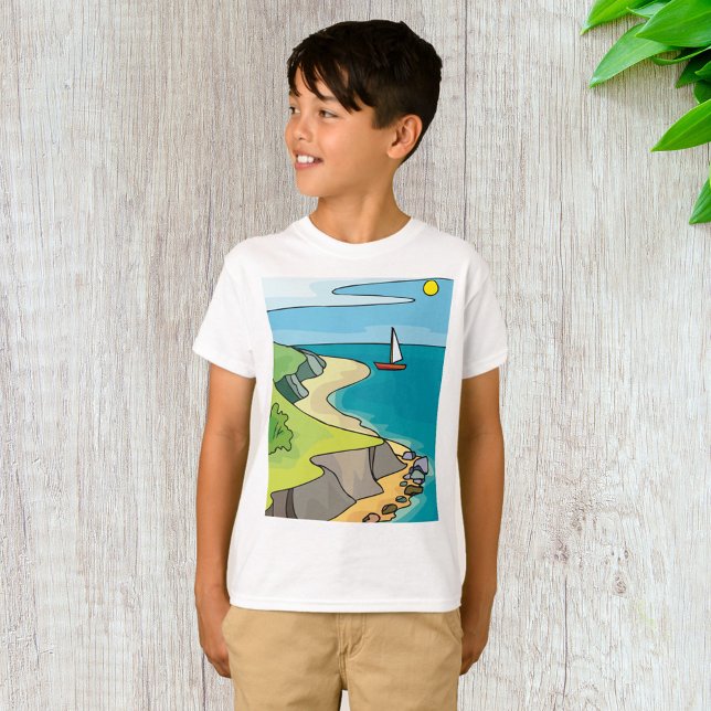 Sailing Landscape T-Shirt (Creator Uploaded)