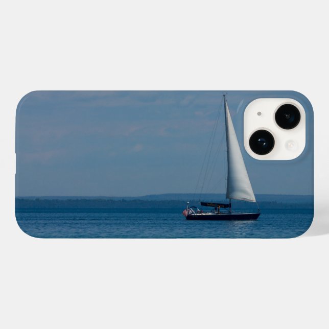 Sailing Mackinac Case-Mate iPhone Case (Back (Horizontal))