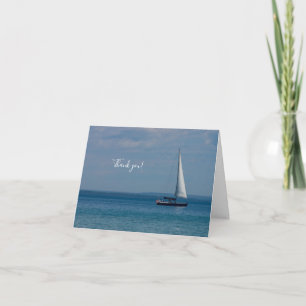 Sailing Mackinac Thank You Card