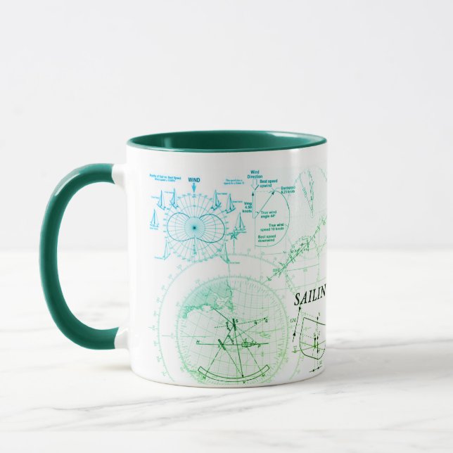 sailing mug (Left)