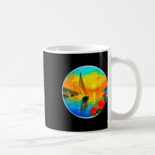 Sailing Nautical Boat Lovers Tee-sunset Cruise Ckp Coffee Mug