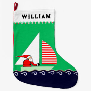 Sailing Nautical Gifts Large Christmas Stocking