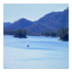 Sailing off in to the mountains... poster