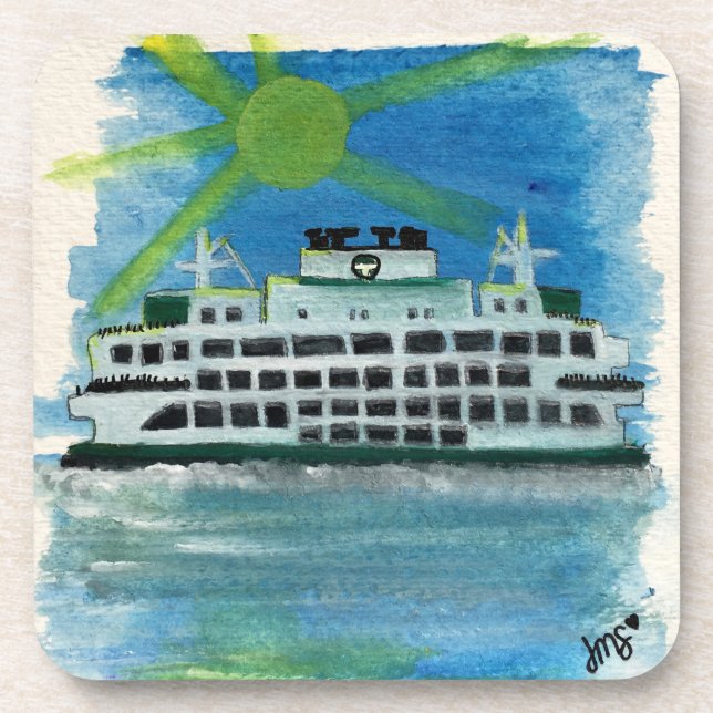 Sailing on Heavenly Seas Coaster (Front)