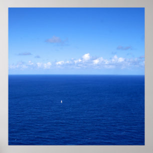 Sailing on the Windward side of Oahu Poster 4