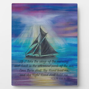 Sailing on Tranquil Seas Plaque