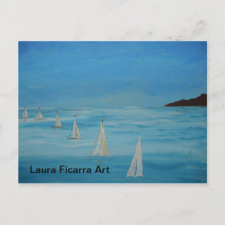Sailing Postcard