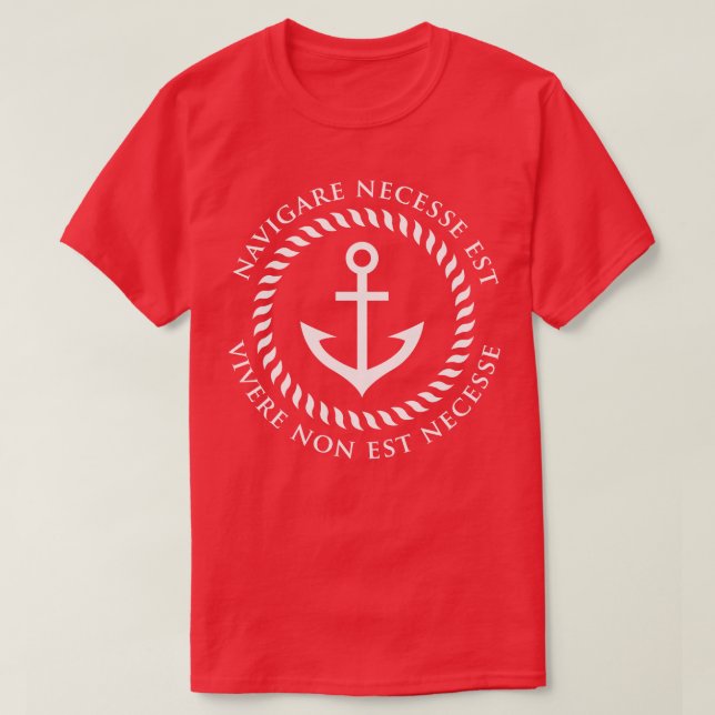 Sailing Quotation T-Shirt (Design Front)