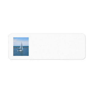 Sailing Return Address Label