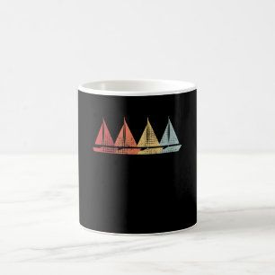 Sailing Sail Boat Retro Coffee Mug