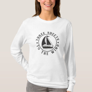 Sailing Sail Captain Boat Sailor Funny Gift Idea T-Shirt