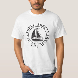 Sailing Sail Captain Boat Sailor Funny Gift Idea T-Shirt