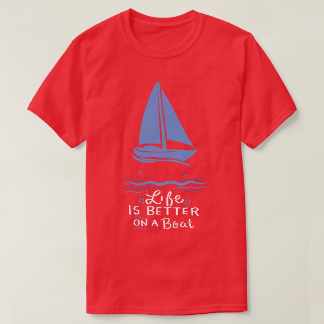 Sailing Sailing Boat 1 T-Shirt (Design Front)