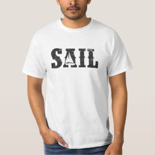 Sailing Sailor Captain Sail Sea Funny Gift Idea T-Shirt