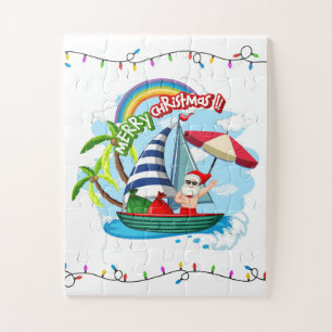 Sailing Santa Jigsaw Puzzle