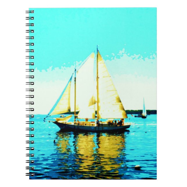 sailing schooner notebook (Front)