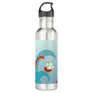 Sailing Sea Monster 710 Ml Water Bottle