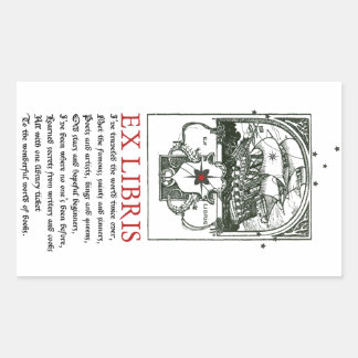 Sailing Ship Adventure Bookplate Stickers