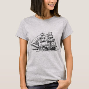 Sailing Ship (Brig) T-Shirt