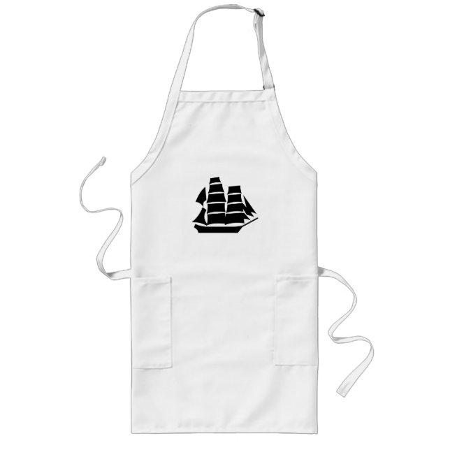 Sailing Ship Chefs Apron (Front)