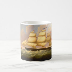 Sailing ship coffee mug