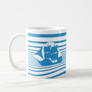 Sailing ship coffee mug