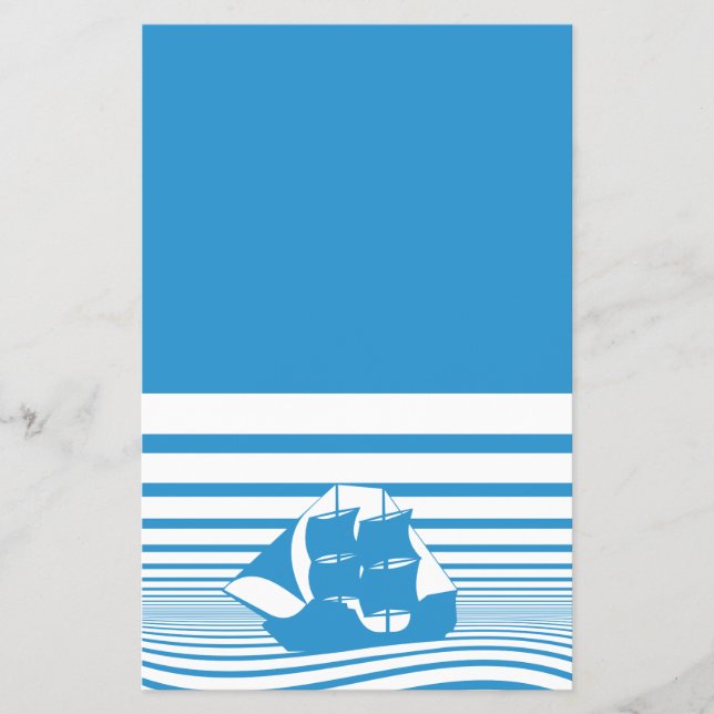 Sailing ship flyer (Front)