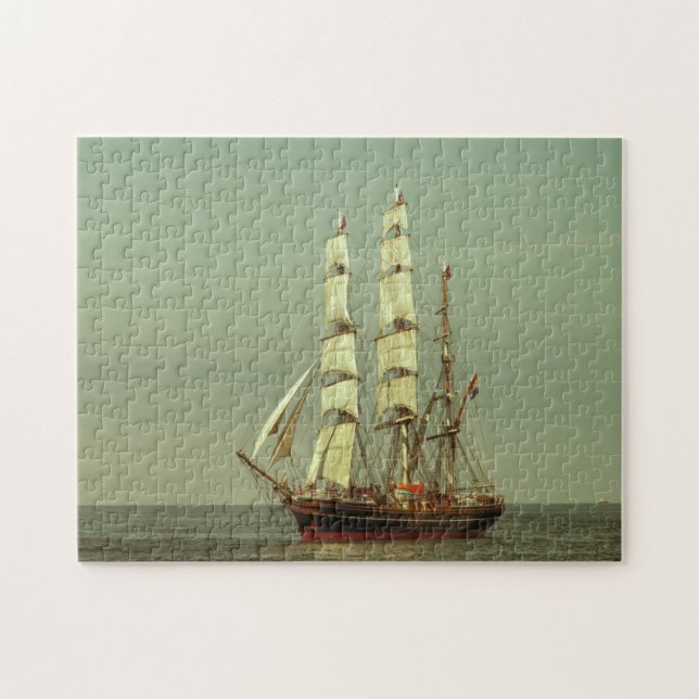 SAILING SHIP JIGSAW PUZZLE (Horizontal)