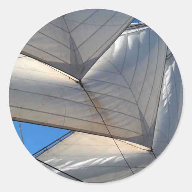 Sailing Ship Sail Stickers (Front)