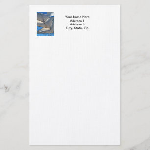 Sailing Ship Sails Stationery