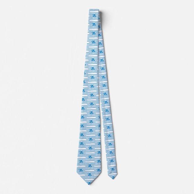 Sailing ship tie (Front)